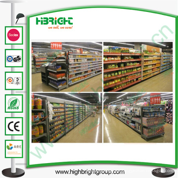 Heavy Duty Supermarket Metal Display Shelf